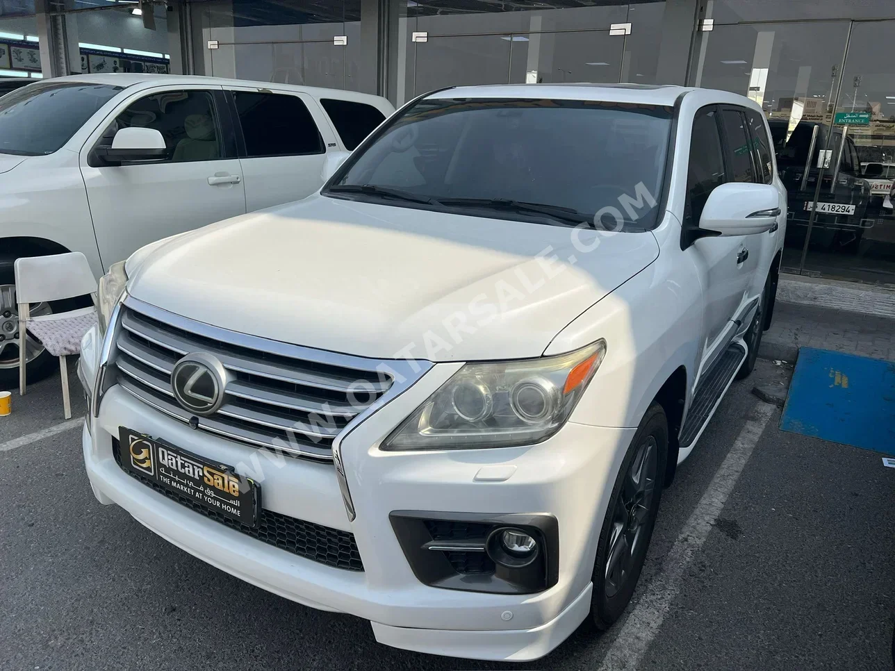 Lexus LX 570 2012 Automatic 419,000 Km 8 Cylinder Four Wheel Drive (4WD) SUV White