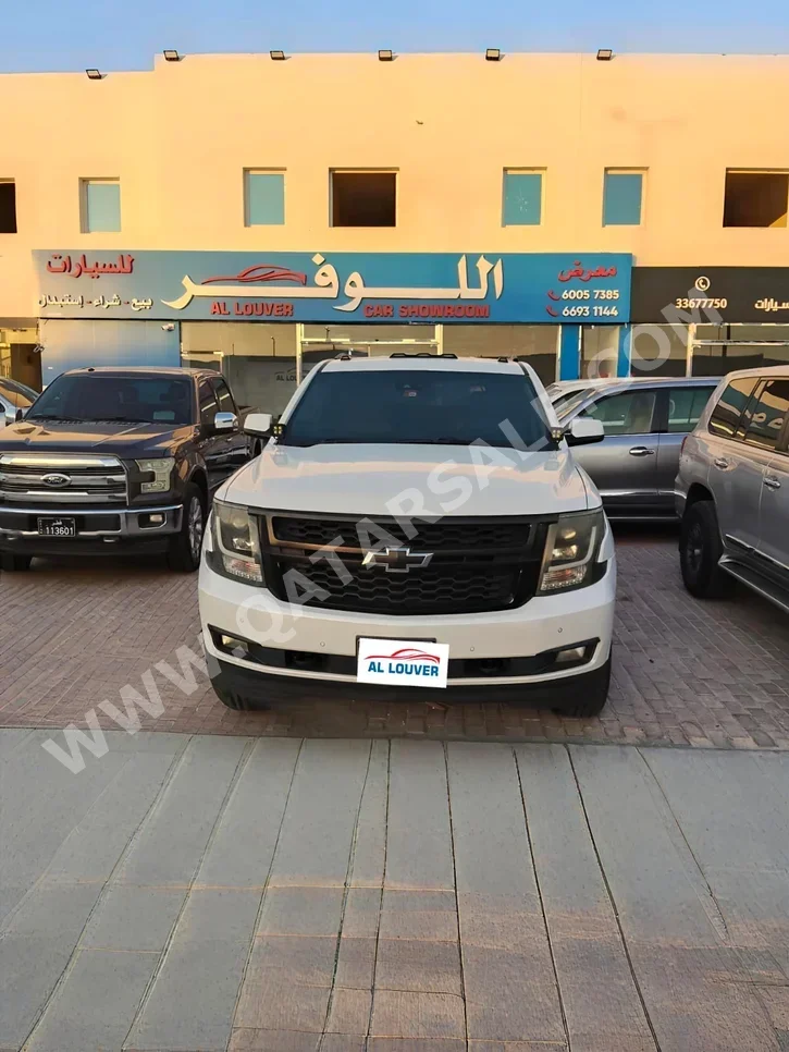 Chevrolet Suburban LT 2016 Automatic 204,000 Km 8 Cylinder Four Wheel Drive (4WD) SUV White