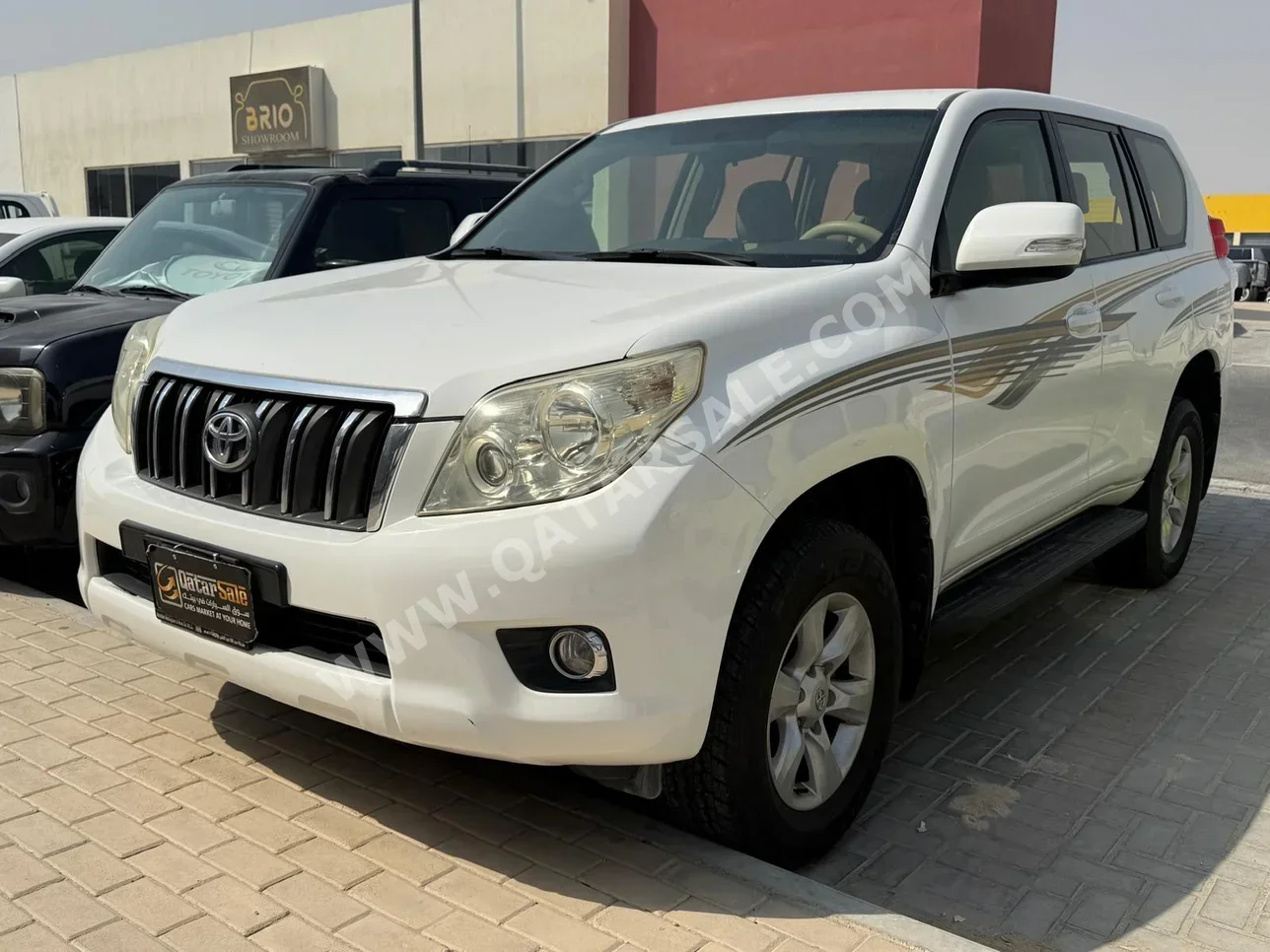 تويوتا برادو تي اكس ال 2012 اوتوماتيك 241,000 كم 6 سلندر دفع رباعي اس يو في أبيض