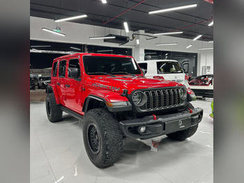 Jeep Wrangler Rubicon 2022 Automatic 62,000 Km 6 Cylinder Four Wheel Drive (4WD) SUV Red With Warranty