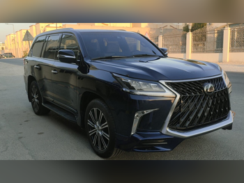 Lexus LX 570 S 2019 Automatic 64,000 Km 8 Cylinder Four Wheel Drive (4WD) SUV Dark Blue