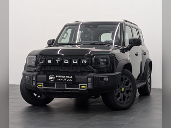Jetour T2 C-DM 2025 Automatic 200 Km 4 Cylinder Four Wheel Drive (4WD) SUV Black