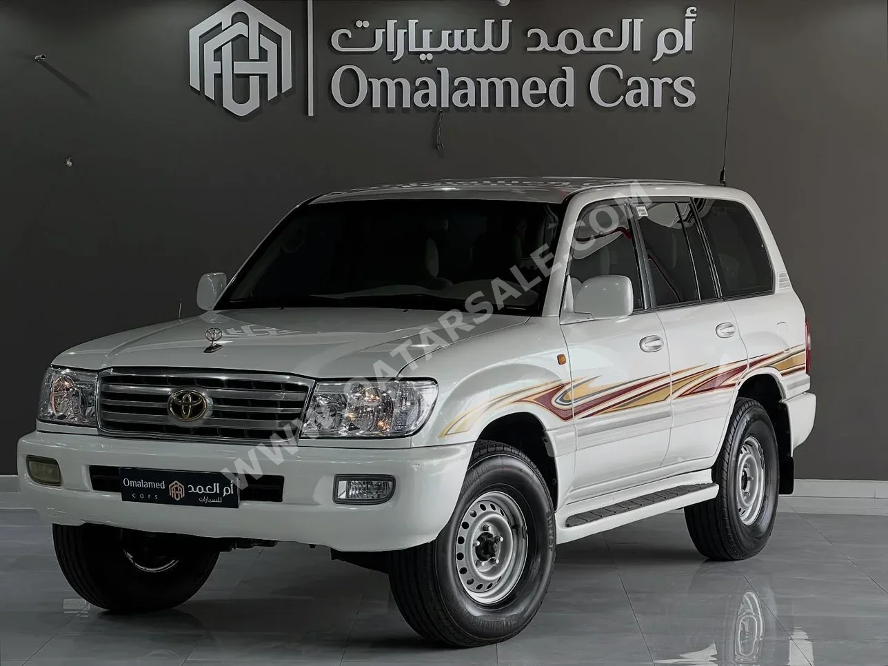 Toyota Land Cruiser GXR 2006 Automatic 414,000 Km 6 Cylinder Four Wheel Drive (4WD) SUV White