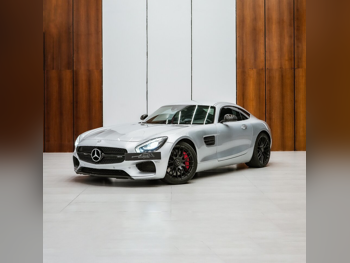 Mercedes-Benz  GT  S AMG  2015  Automatic  107,722 Km  8 Cylinder  Rear Wheel Drive (RWD)  Coupe / Sport  Silver