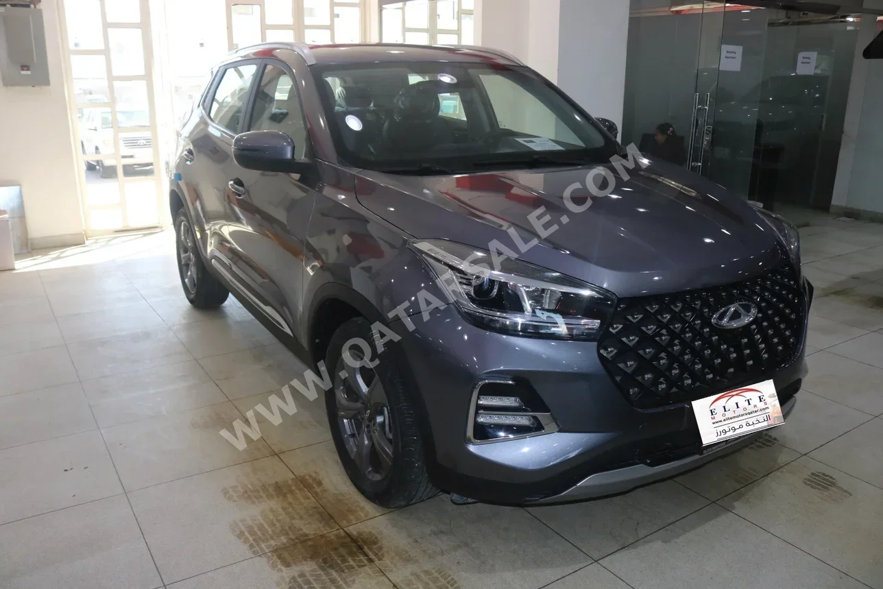 شيري تيجو 4 برو 4 سلندر هاتش باك رصاصي 2024