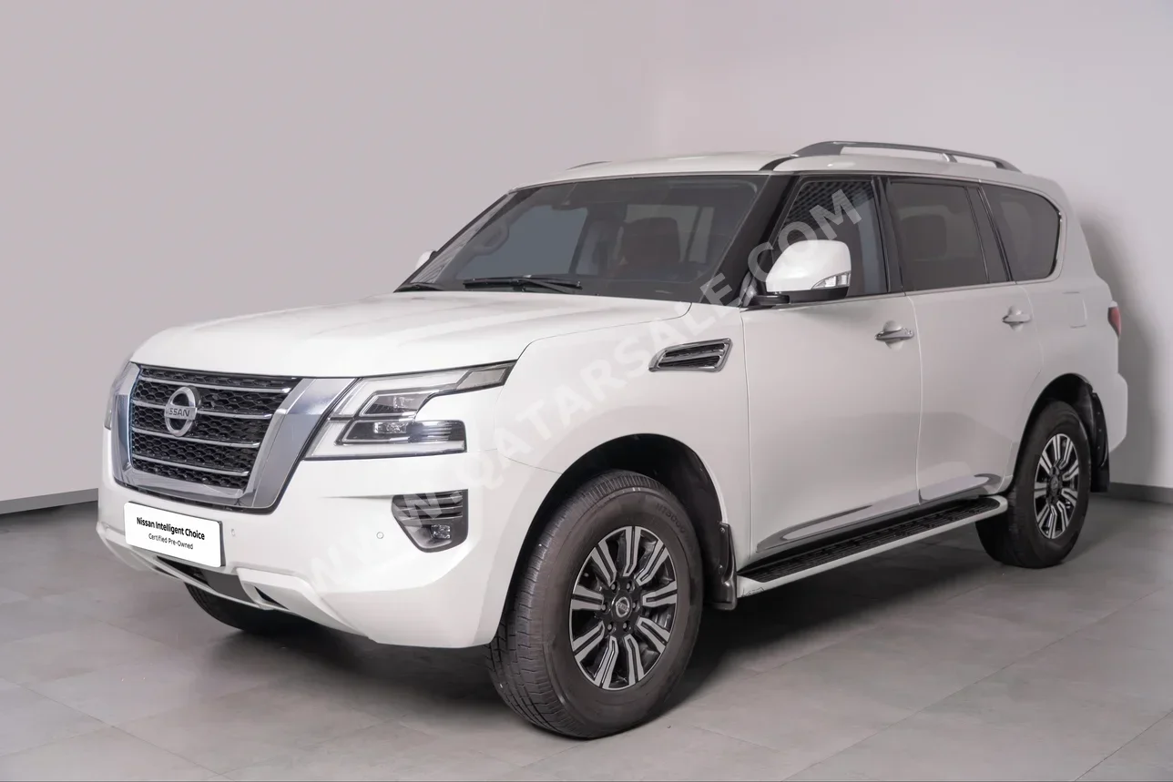 Nissan Patrol SE Titanium 2020 Automatic 197,000 Km 6 Cylinder Four Wheel Drive (4WD) SUV White