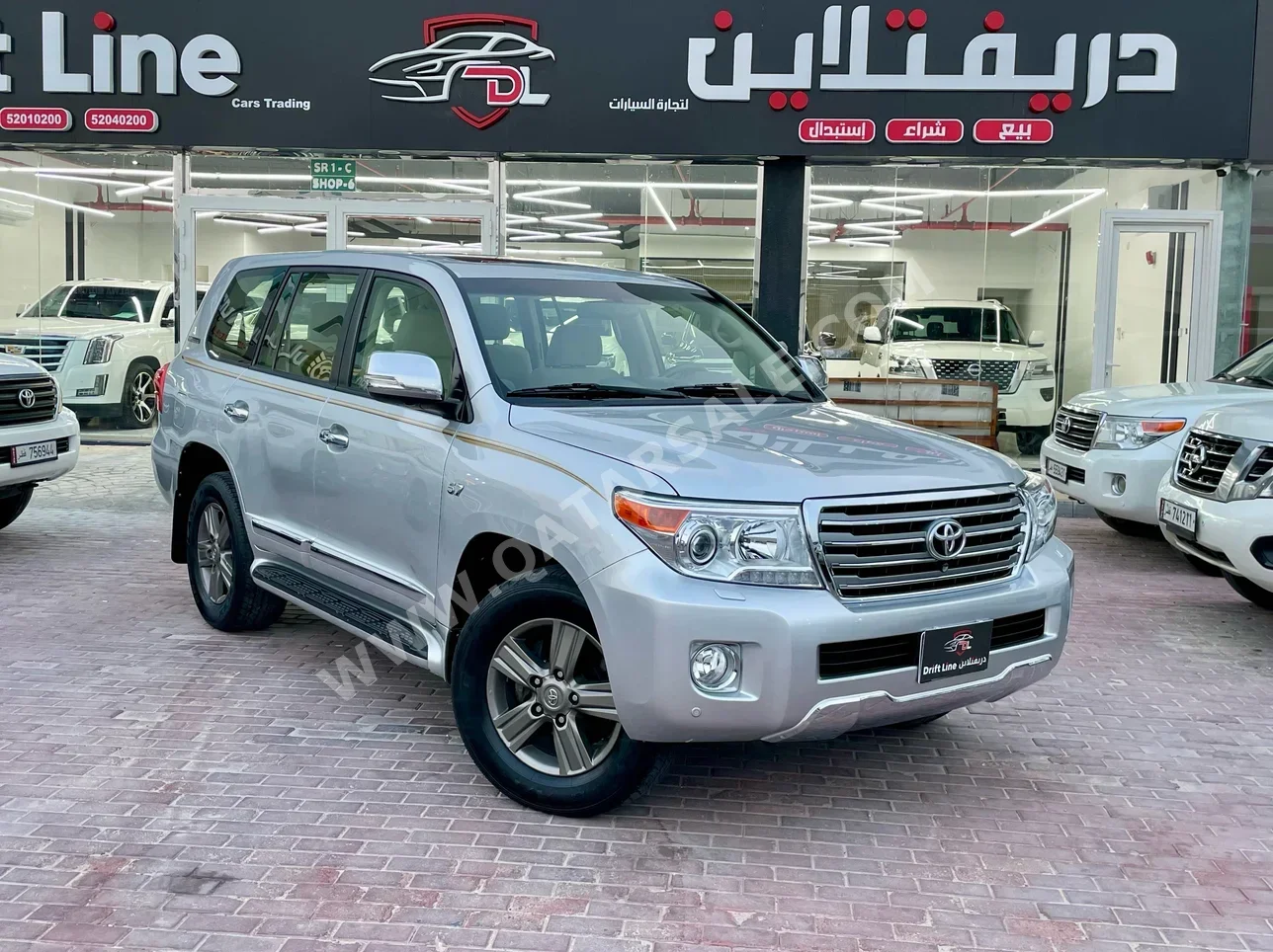 Toyota Land Cruiser VXR 2014 Automatic 316,000 Km 8 Cylinder Four Wheel Drive (4WD) SUV Silver