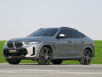 بي ام دبليو  الفئة - اكس  اكس 6 40اي  2024  اوتوماتيك  31,000 كم  6 سلندر  دفع رباعي  اس يو في  رمادي  تحت الضمان