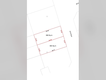 اراضي للبيع في الريان - ازغوى -المساحة 584 متر مربع