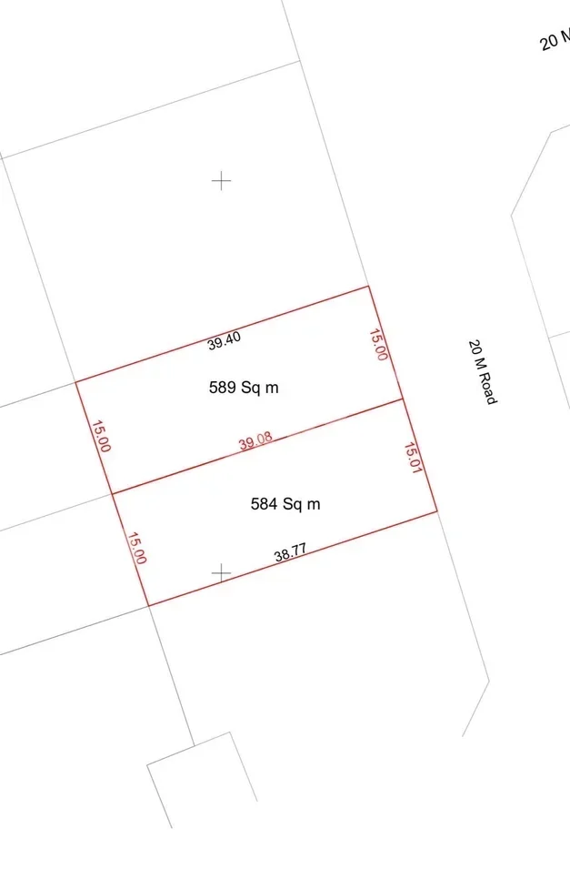 Lands For Sale in Al Rayyan - Izghawa -Area Size 584 Square Meter