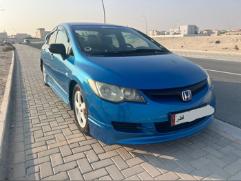 هوندا سيفيك LXI 2007 اوتوماتيك 192,000 كم 4 سلندر سيدان ازرق