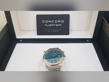 ساعات - ساعات ميكانيكية  - أخضر  - ساعات رجالي