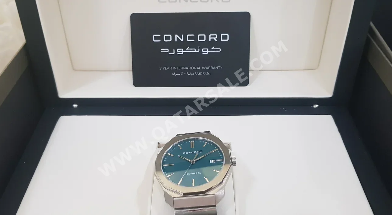 ساعات - ساعات ميكانيكية - أخضر - ساعات رجالي