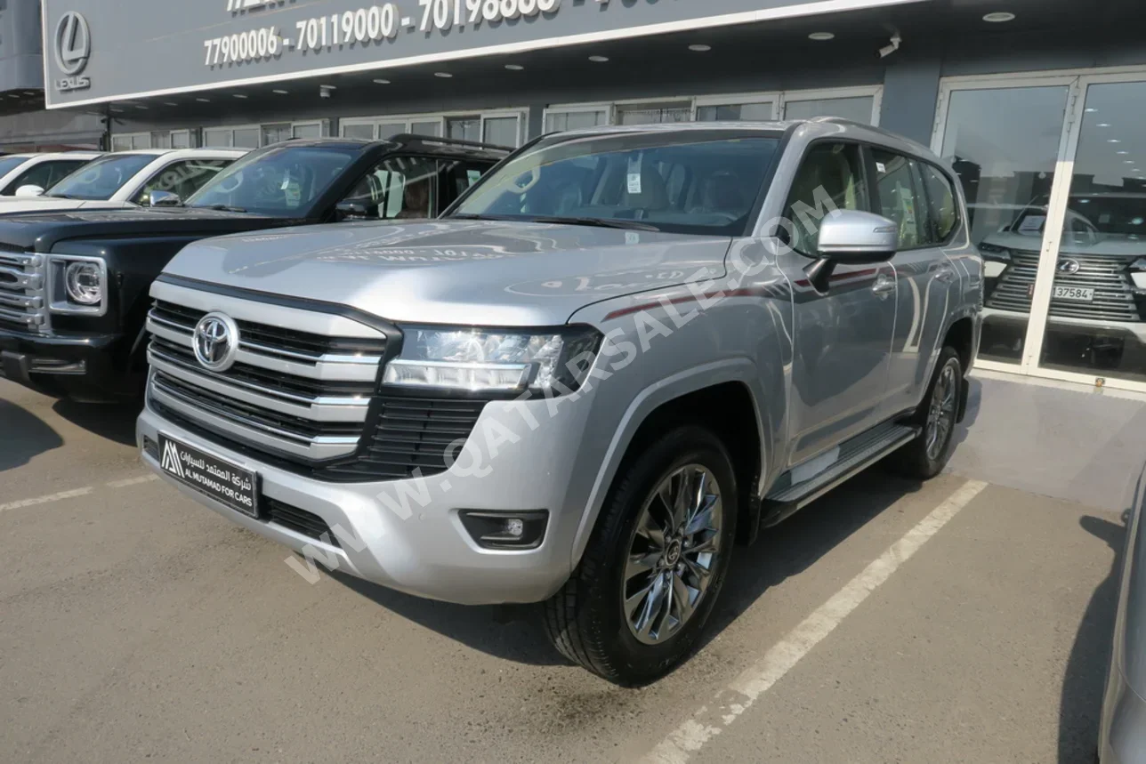Toyota Land Cruiser GXR 2025 Automatic 0 Km 6 Cylinder Four Wheel Drive (4WD) SUV Silver With Warranty
