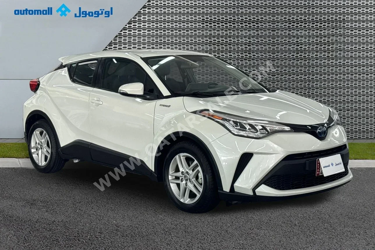 Toyota C-HR HIBRID 2021 Automatic 63,682 Km 4 Cylinder Front Wheel Drive (FWD) Hatchback White With Warranty