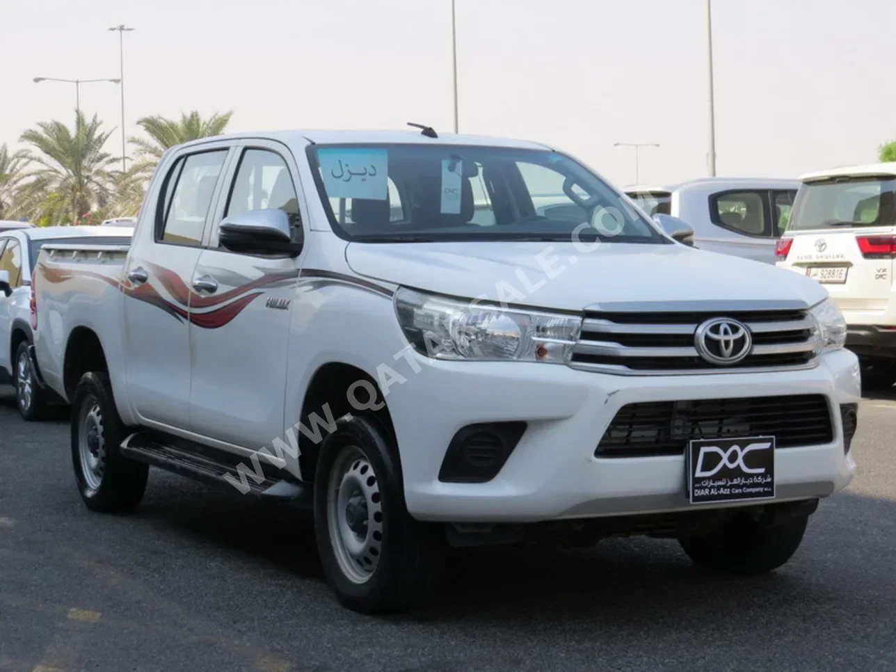 Toyota Hilux 2020 Automatic 50,000 Km 4 Cylinder Four Wheel Drive (4WD) Pick Up White