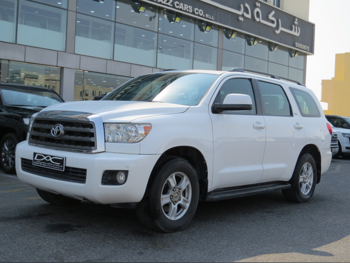 Toyota Sequoia SR5 2013 Automatic 338,000 Km 8 Cylinder Four Wheel Drive (4WD) SUV White