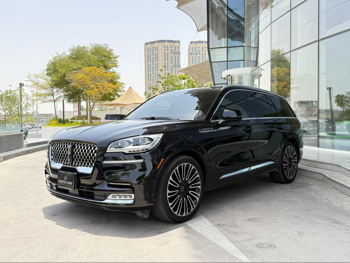 Lincoln  Aviator  Presidental  2023  Automatic  12,000 Km  8 Cylinder  All Wheel Drive (AWD)  SUV  Black  With Warranty