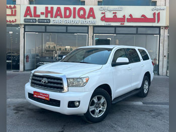 Toyota Sequoia 2014 Automatic 382,000 Km 8 Cylinder Four Wheel Drive (4WD) SUV White