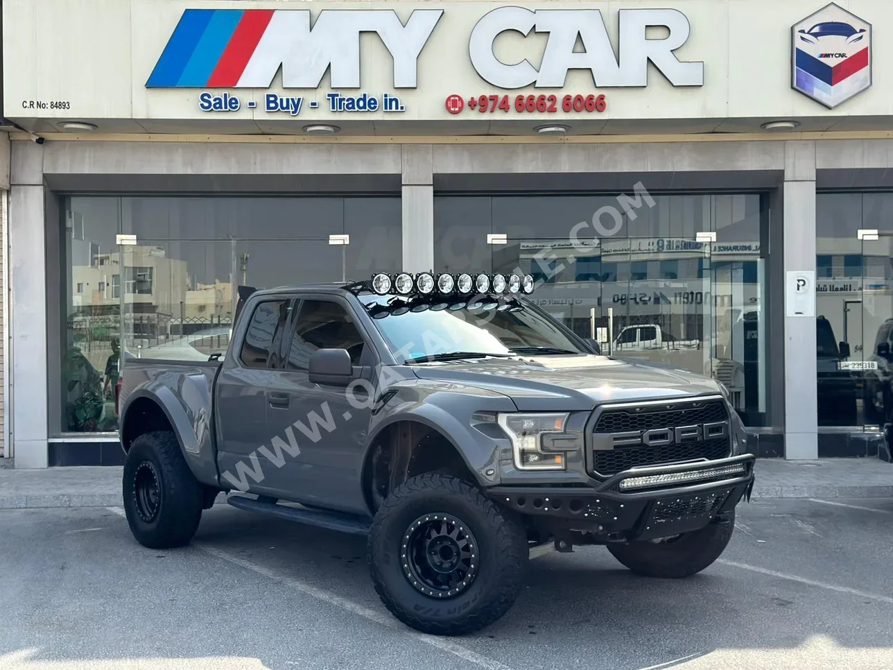 Ford Raptor 2018 Automatic 115,000 Km 6 Cylinder Four Wheel Drive (4WD) Pick Up Gray