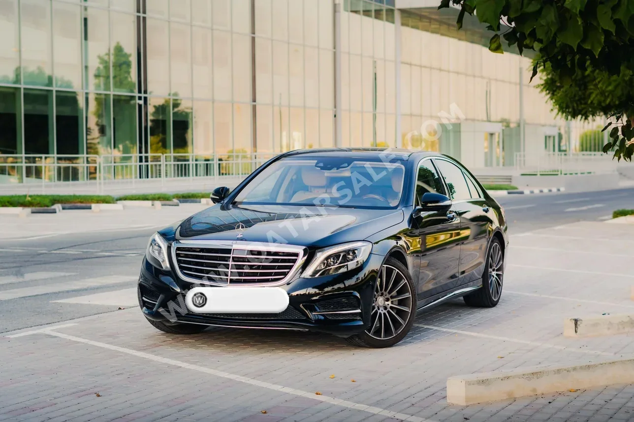 مرسيدس - بنز اس - كلاس 400 2016 اوتوماتيك 120,000 كم 6 سلندر دفع خلفي سيدان أسود
