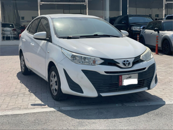 Toyota Yaris 2019 Automatic 240,000 Km 4 Cylinder Front Wheel Drive (FWD) Sedan White