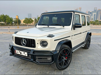 مرسيدس - بنز جي - كلاس 63 اي ام جي 2020 اوتوماتيك 145,000 كم 8 سلندر دفع رباعي اس يو في أبيض تحت الضمان