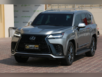 Lexus LX 600 F Sport 2023 Automatic 41,000 Km 6 Cylinder Four Wheel Drive (4WD) SUV Gray With Warranty
