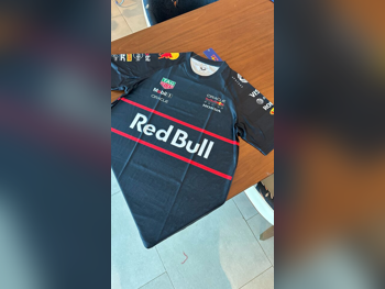 ملابس رجالي البوليستر \ تي شيرت متعدد الألوان الربيع / الصيف \ المقاس: لارج