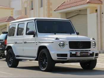 Mercedes-Benz  G-Class  500  2021  Automatic  67,000 Km  8 Cylinder  Four Wheel Drive (4WD)  SUV  White