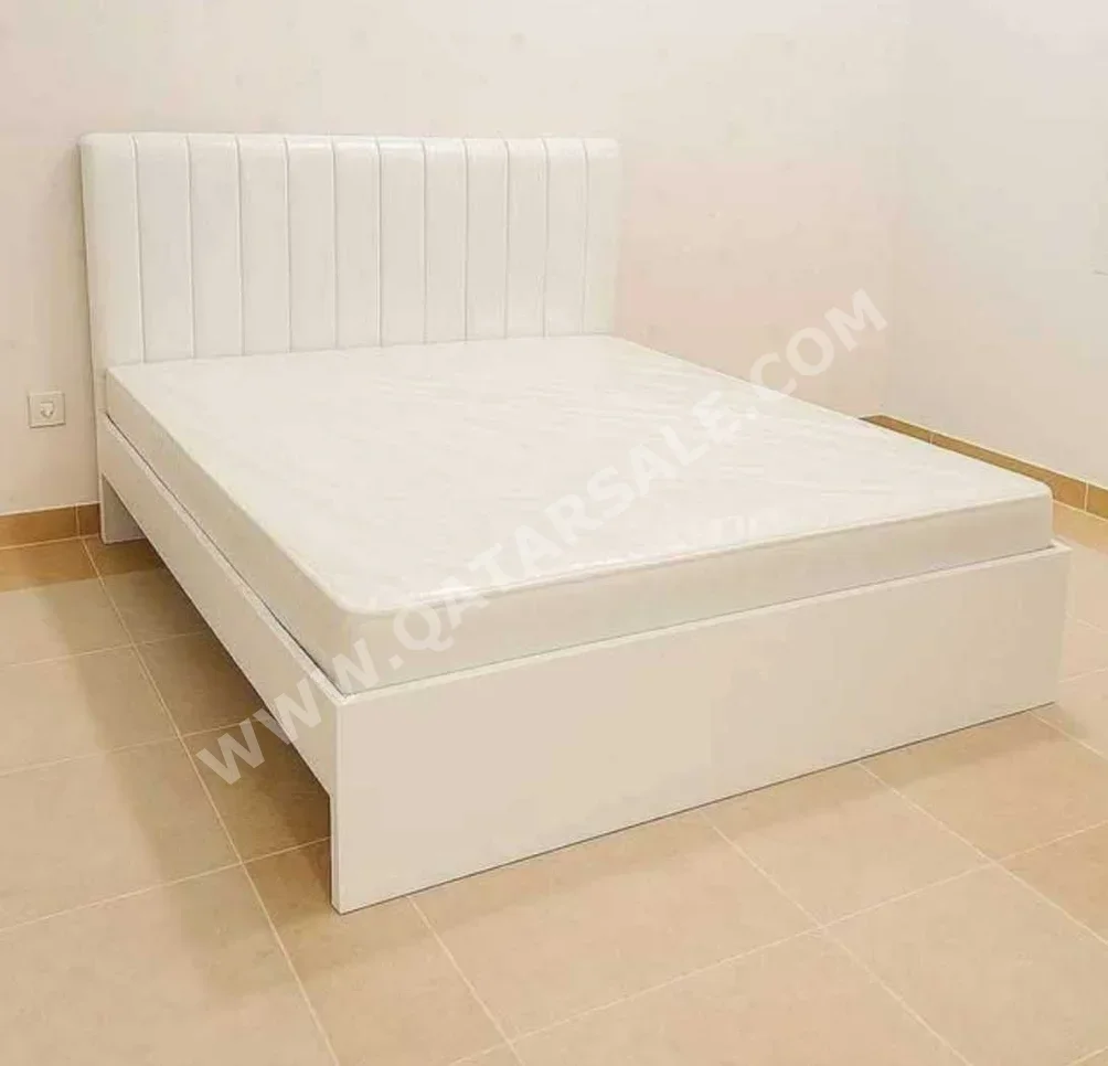 الأسّرة - كوين - أبيض - متضمنة المرتبة