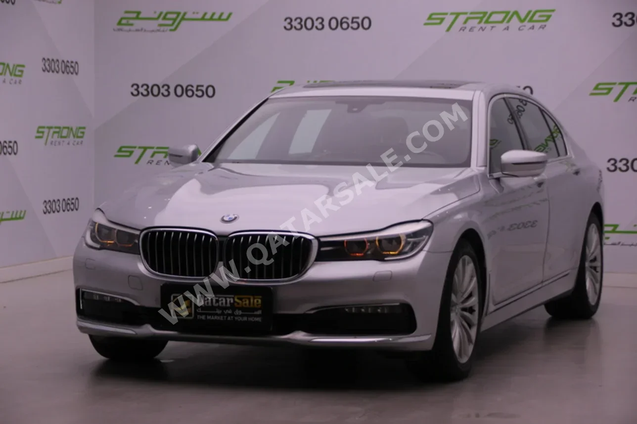 بي ام دبليو الفئة - السابعة 730 Li 2018 اوتوماتيك 104,000 كم 4 سلندر دفع خلفي سيدان فضي