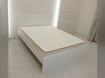 Beds - King  - White  - Mattress Included