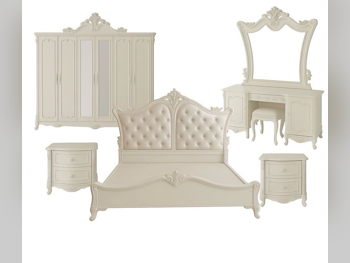 Bedroom Sets - NABCO Furniture Center  - 5 Pieces Set  - White