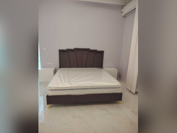 Beds - King  - Brown  - Mattress Included  - With Bedside Table