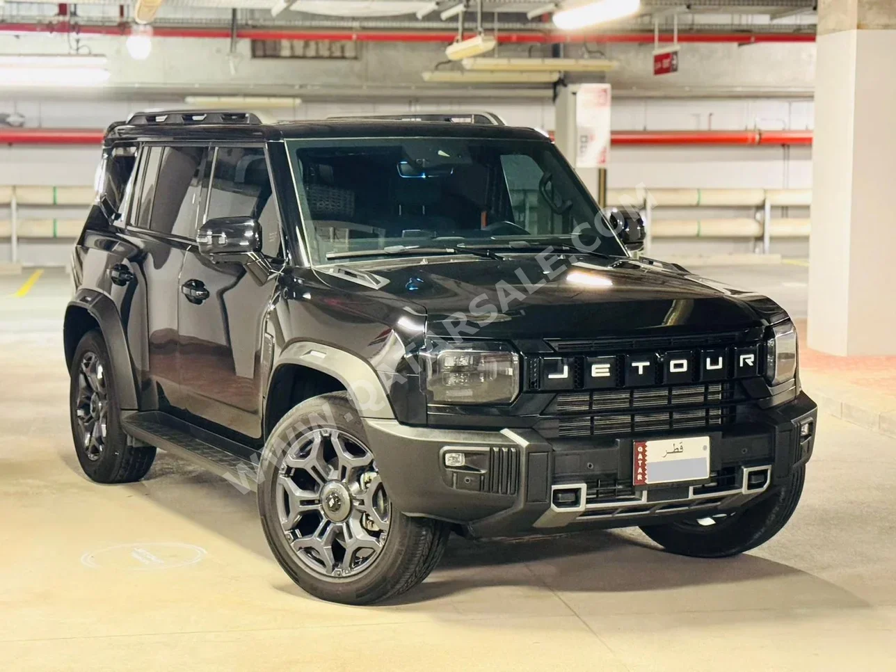 Jetour T2 Luxury 2025 Automatic 36,000 Km 4 Cylinder Four Wheel Drive (4WD) SUV Black With Warranty