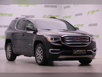 جي ام سي  اكاديا  اس ال اي  2018  اوتوماتيك  95,000 كم  6 سلندر  دفع رباعي  اس يو في  أسود