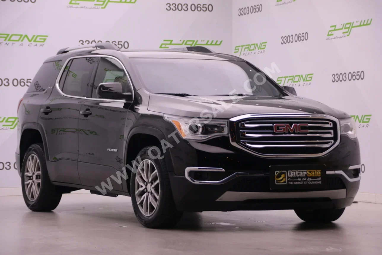 جي ام سي اكاديا اس ال اي 2018 اوتوماتيك 95,000 كم 6 سلندر دفع رباعي اس يو في أسود