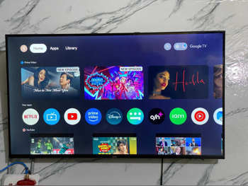 تلفاز أيكون - 43 بوصة - 4 كي او الترا اتش دي - تلفاز ذكي