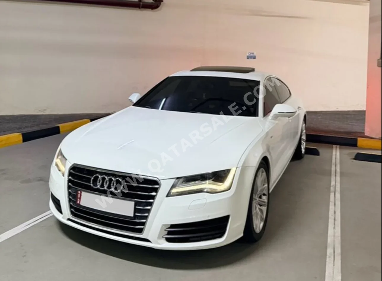 اودي  أي 7  3.0 تي كواترو  2011  اوتوماتيك  160,000 كم  6 سلندر  دفع كلي مستمر  سيدان  أبيض