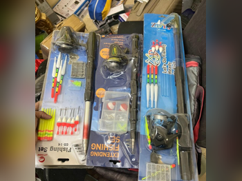 Fishing Equipment - Black size 4 - Fishing Rod