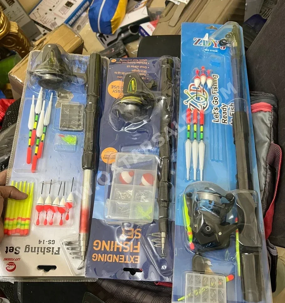 Fishing Equipment - Black  size 4  - Fishing Rod