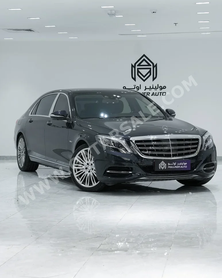 Mercedes-Benz Maybach S600 2016 Automatic 8,400 Km 12 Cylinder Rear Wheel Drive (RWD) Sedan Dark Blue