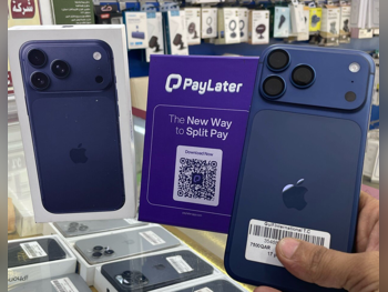 Mobile Phones Apple  - Iphone 17  - Pro Max  - Blue  - 1 TB  - Under Warranty