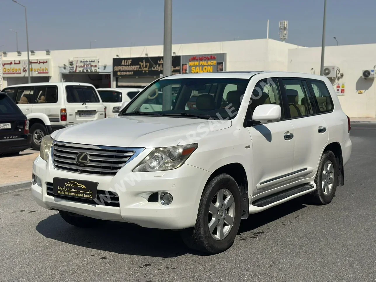 Lexus LX 570 2009 Automatic 383,000 Km 8 Cylinder Four Wheel Drive (4WD) SUV White