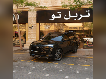 انفنيتي  كيو اكس  80  2025  اوتوماتيك  11,000 كم  6 سلندر  دفع رباعي  اس يو في  أسود  تحت الضمان