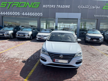 MG  5  2022  Automatic  79,000 Km  4 Cylinder  Front Wheel Drive (FWD)  Sedan  White  With Warranty