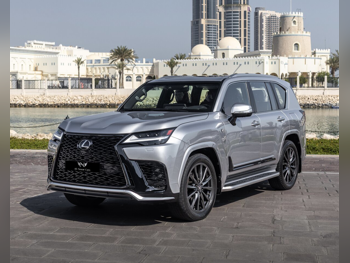 Lexus LX 600 F Sport 2022 Automatic 10,000 Km 6 Cylinder Four Wheel Drive (4WD) SUV Silver With Warranty