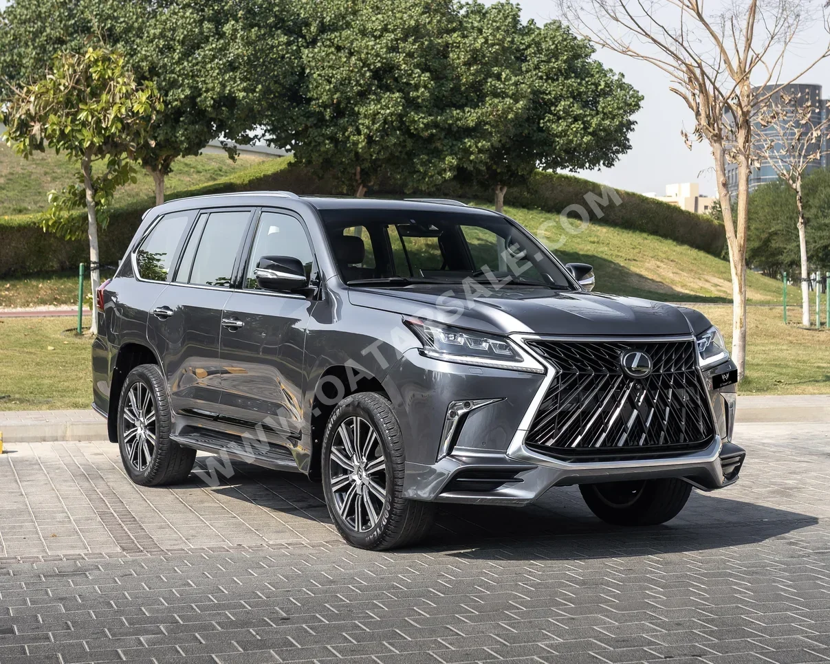 Lexus LX 570 S 2018 Automatic 165,000 Km 8 Cylinder Four Wheel Drive (4WD) SUV Gray