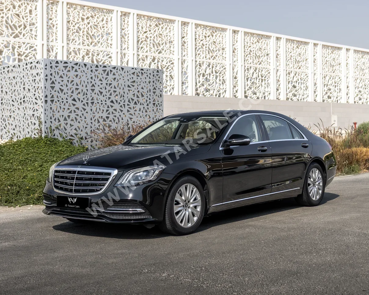 Mercedes-Benz S-Class 450 2020 Automatic 62,000 Km 6 Cylinder Rear Wheel Drive (RWD) Sedan Black